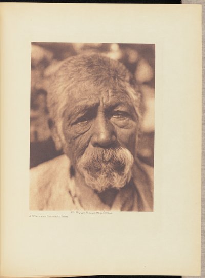 A Northern Diegueño Type by Edward S. Curtis