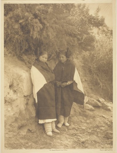 At the Trysting Place by Edward S. Curtis