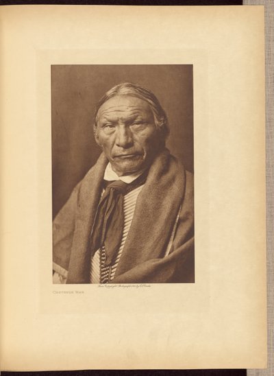 Cheyenne Man by Edward S. Curtis