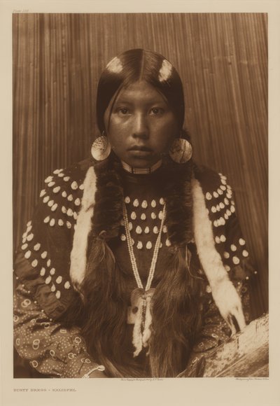 Dusty Dress - Kalispel by Edward S. Curtis