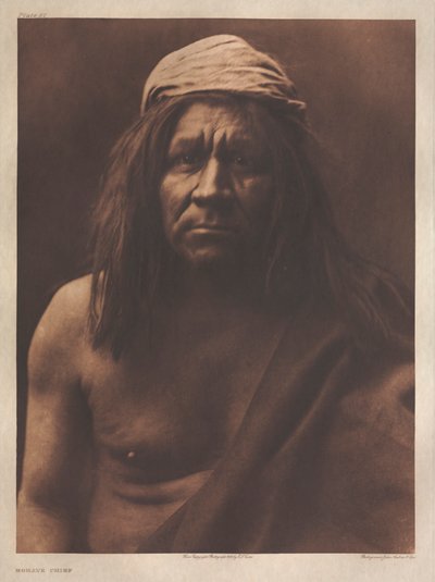 Portfolio II, Plate 57: Mohave Chief by Edward S. Curtis