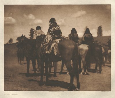Jicarilla Women (Portfolio I, Plate 25) by Edward S. Curtis