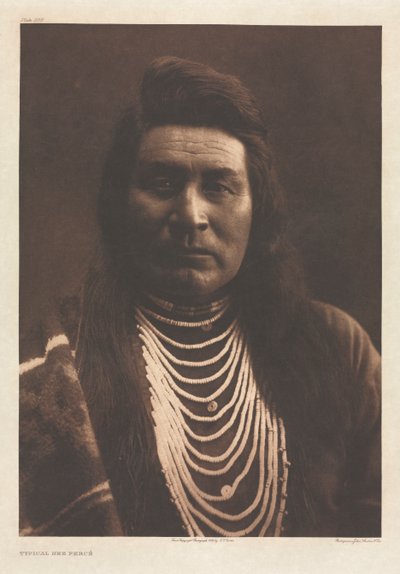 Portfolio VIII, Plate 258: Typical Nez Percé by Edward S. Curtis