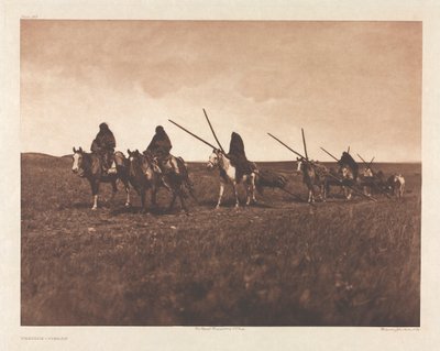 Portfolio VI, Plate 193: Travaux--Piegan by Edward S. Curtis