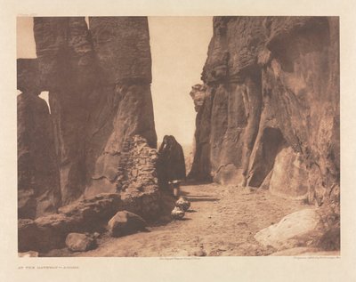 Portfolio XVI, Plate 569: At the Gateway - Acoma by Edward S. Curtis