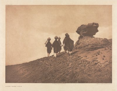 Portfolio XVI, Plate 573: Acoma Water Girls by Edward S. Curtis