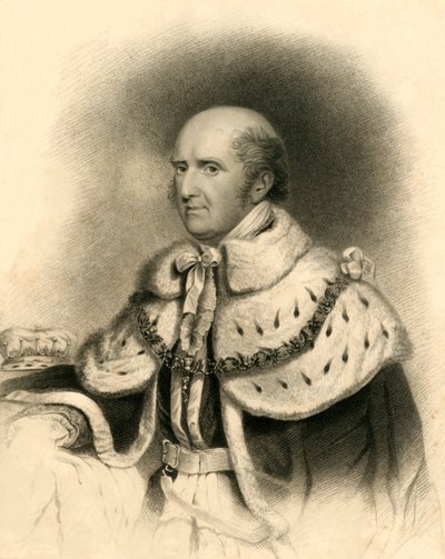 The Right Honorable Henry Nevill by Edward Scriven