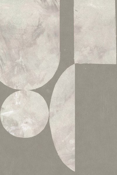 Muted Geometric Abstract by Edward Selkirk