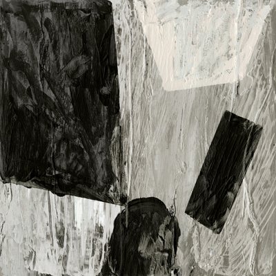 Textured Abstract Monochromatic by Edward Selkirk