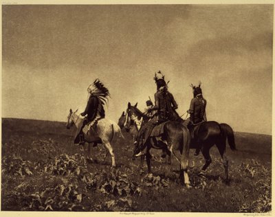 A successful raid for horses by Edward Sheriff Curtis