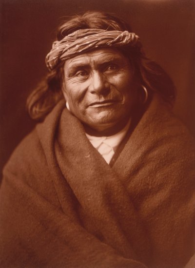 Acoma Man by Edward Sheriff Curtis