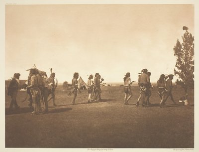 Arikara Medicine Ceremony - Dance of the Fraternity, 1908 by Edward Sheriff Curtis