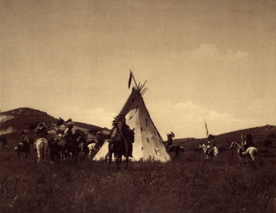 Camp Sioux by Edward Sheriff Curtis
