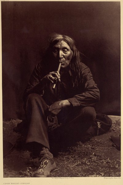 Crow Eagle, Piegan by Edward Sheriff Curtis