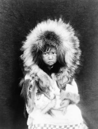Eskimo child from Noatak, Alaska, c.1929 by Edward Sheriff Curtis