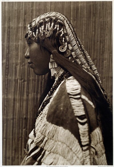 Portrait of Indian Girl by Edward Sheriff Curtis