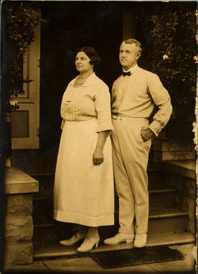 Mom and Dad on their Anniversary by Edward Sheriff Curtis