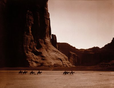 Navajo Riders by Edward Sheriff Curtis