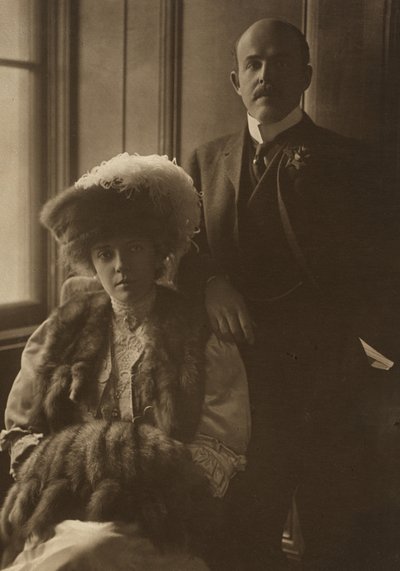 Nicholas and Alice Roosevelt Longworth by Edward Sheriff Curtis