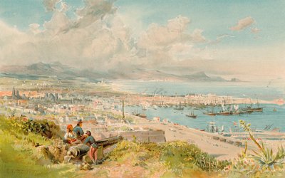 Barcelona, from Montjuich by Edward Theodore Compton