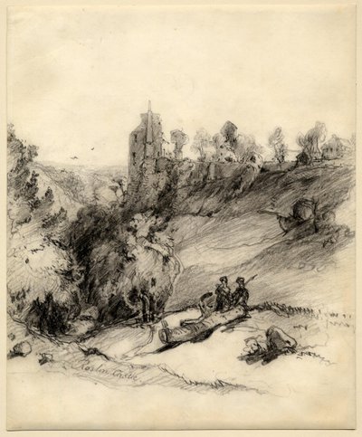 Roslin Castle by Edward Thomas Daniell