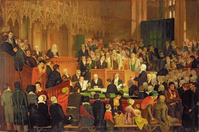 The Trial of the Warranty of a Horse in the County Court of Lancaster Castle by Edward Villiers Rippingille
