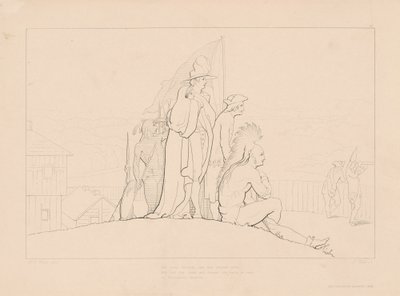 The Lovely Gertrude, Safe from Present Harm by Edward Webb, after George Elgar Hicks