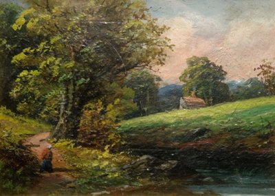 The Dingles Near Sarehole, 19th Century by Edward Wilden