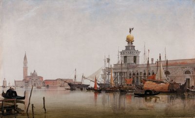 The Dogana di Mare with San Giorgio Maggiore Beyond, 1863 by Edward William Cooke