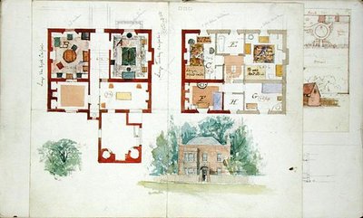Proposed design for a house by Edward William Godwin