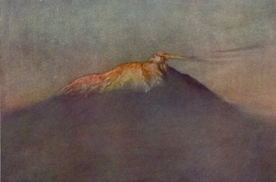 Mount Erebus by Charles Edward Wilson
