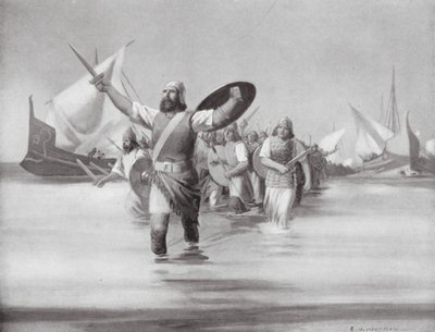 Sidonians landing at the Site of Carthage by Edwin A. Morrow