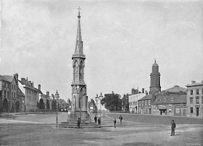 Banbury Cross, c1896 by Edwin A. Walford