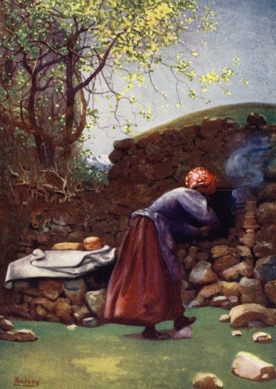 Corsica: Baking oven, Aleria by Edwin Arthur Norbury