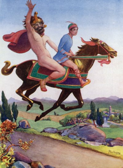 She Was So Swift That She Went Like the Wind by Edwin Arthur Norbury