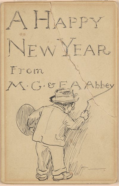 A Happy New Year by Edwin Austin Abbey