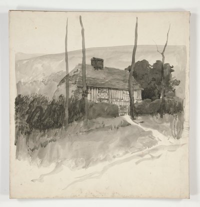 Architectural Study by Edwin Austin Abbey