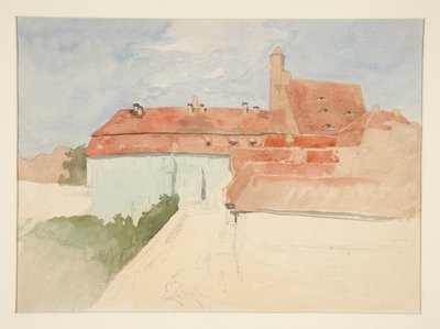 Architectural Study by Edwin Austin Abbey