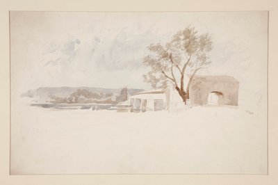 Architectural Study by Edwin Austin Abbey