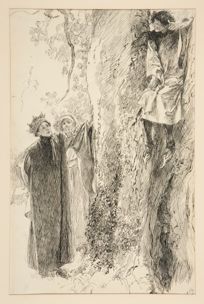 Biron and the King, from Act IV, Scene iii, Love