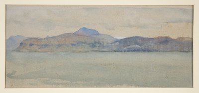 Bourg & Bribun Cliffs, Mull by Edwin Austin Abbey