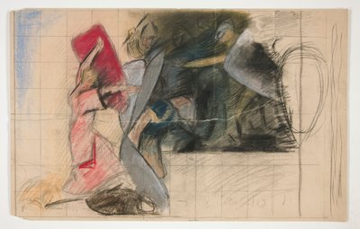 Composition study by Edwin Austin Abbey