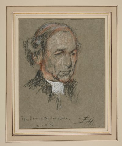 Coronation of Edward VII Portrait: Joseph Armitage Robinson, Canon by Edwin Austin Abbey