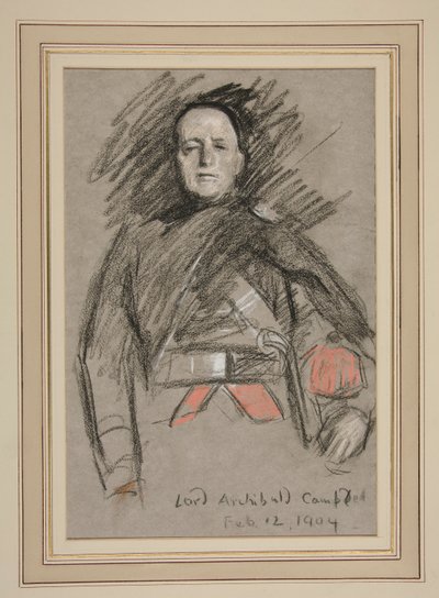 Coronation of Edward VII Portrait: Lord Archibald Campbell by Edwin Austin Abbey