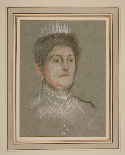 Coronation of Edward VII Portrait: Princess Beatrice of Battenberg by Edwin Austin Abbey