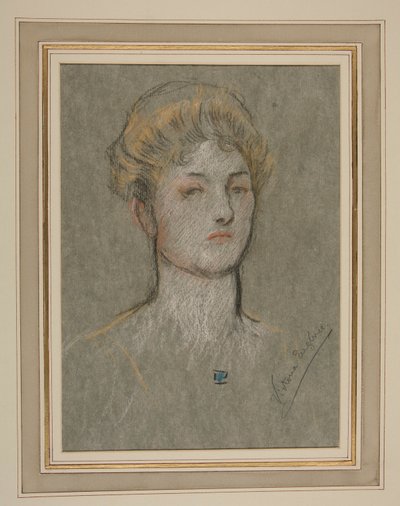 Coronation of Edward VII Portrait: Princess Victoria Eugenia of Battenberg by Edwin Austin Abbey