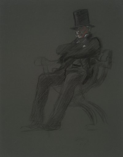 Figure Study by Edwin Austin Abbey
