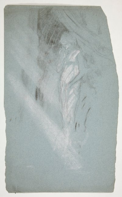 Figure of a Woman (unidentified illustration) by Edwin Austin Abbey