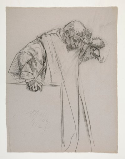 Figure Studies for King Arthur by Edwin Austin Abbey
