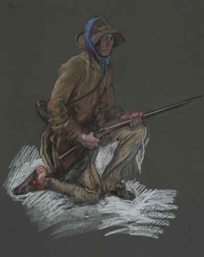 Figure Study by Edwin Austin Abbey